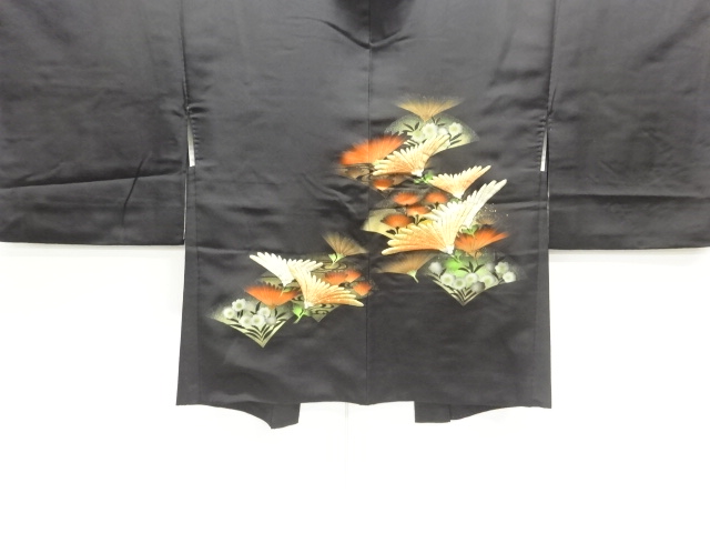 JAPANESE HAORI / EMBROIDERY / KIKU